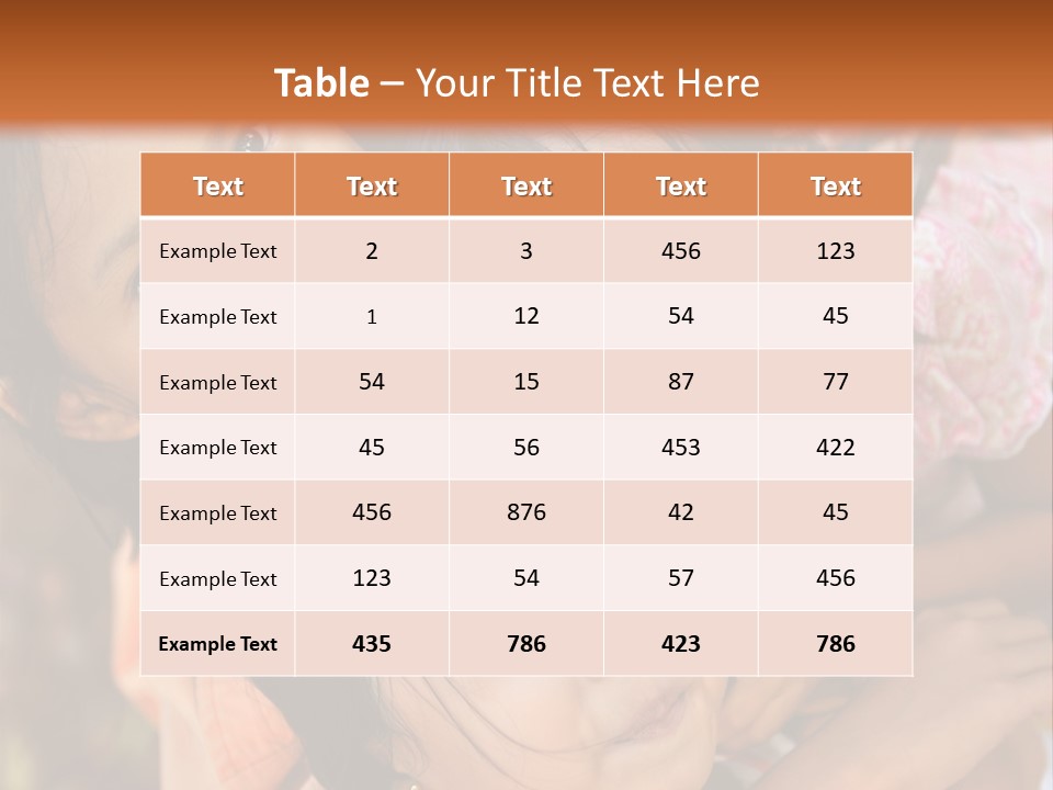 Portrait Poor Slum PowerPoint Template