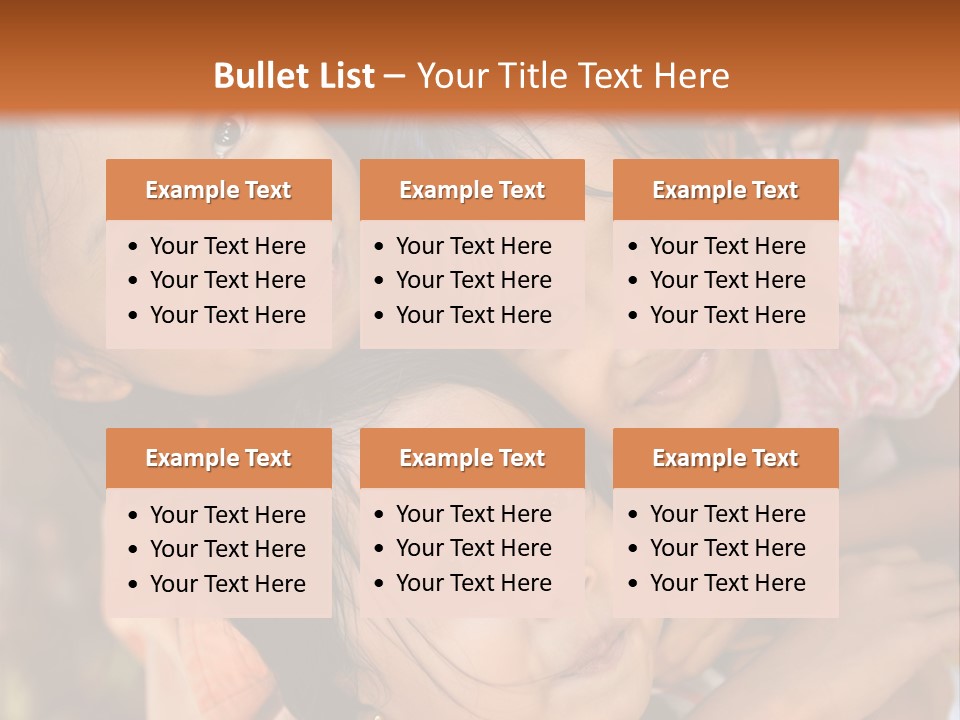 Portrait Poor Slum PowerPoint Template