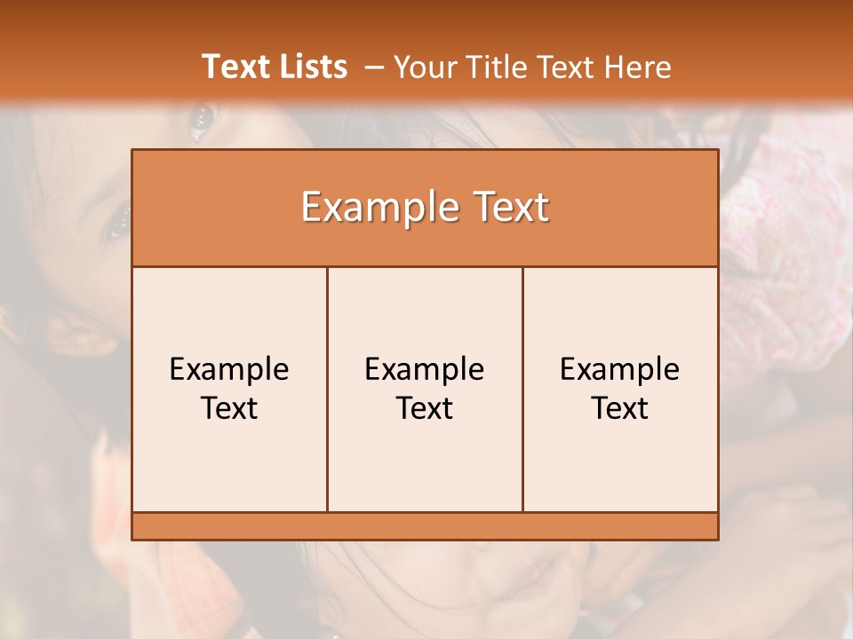 Portrait Poor Slum PowerPoint Template