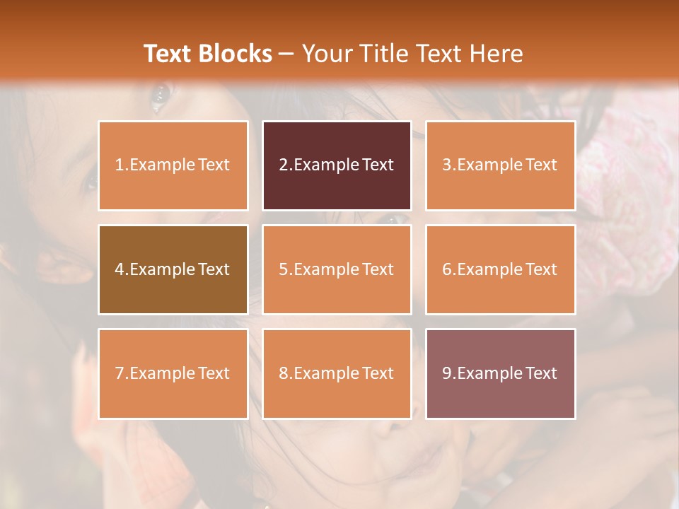 Portrait Poor Slum PowerPoint Template