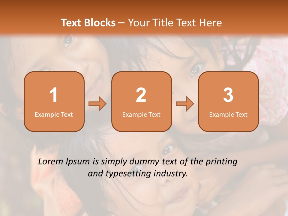 Portrait Poor Slum PowerPoint Template