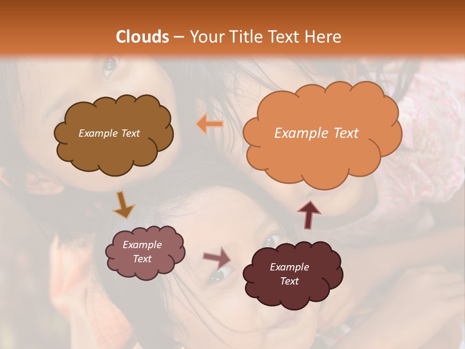 Portrait Poor Slum PowerPoint Template