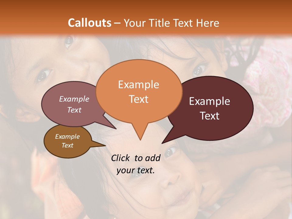 Portrait Poor Slum PowerPoint Template