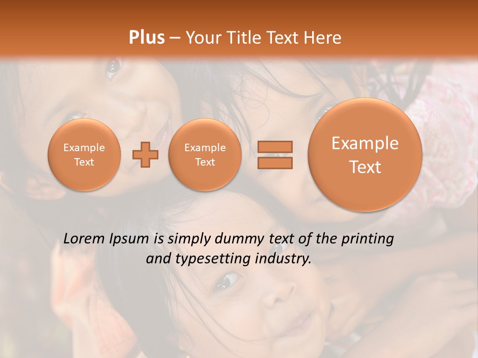 Portrait Poor Slum PowerPoint Template