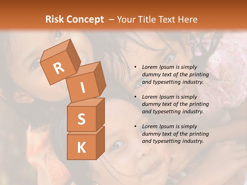 Portrait Poor Slum PowerPoint Template