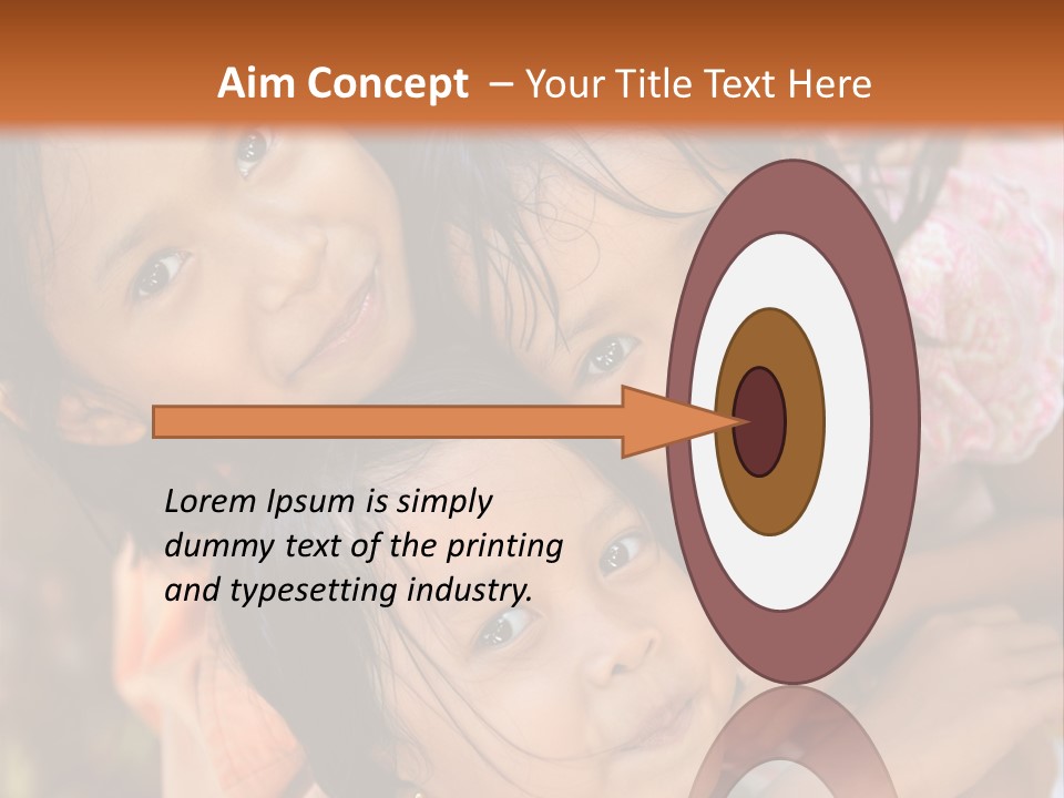 Portrait Poor Slum PowerPoint Template