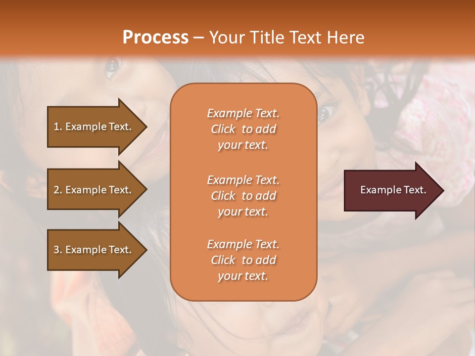 Portrait Poor Slum PowerPoint Template