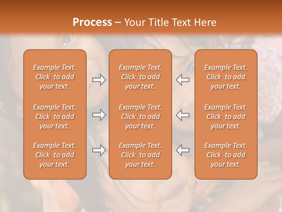 Portrait Poor Slum PowerPoint Template