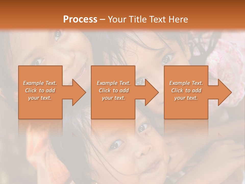Portrait Poor Slum PowerPoint Template