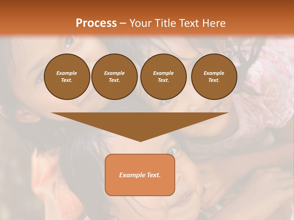 Portrait Poor Slum PowerPoint Template