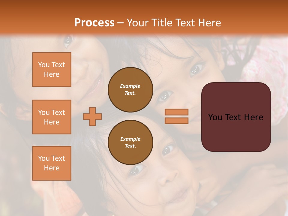 Portrait Poor Slum PowerPoint Template