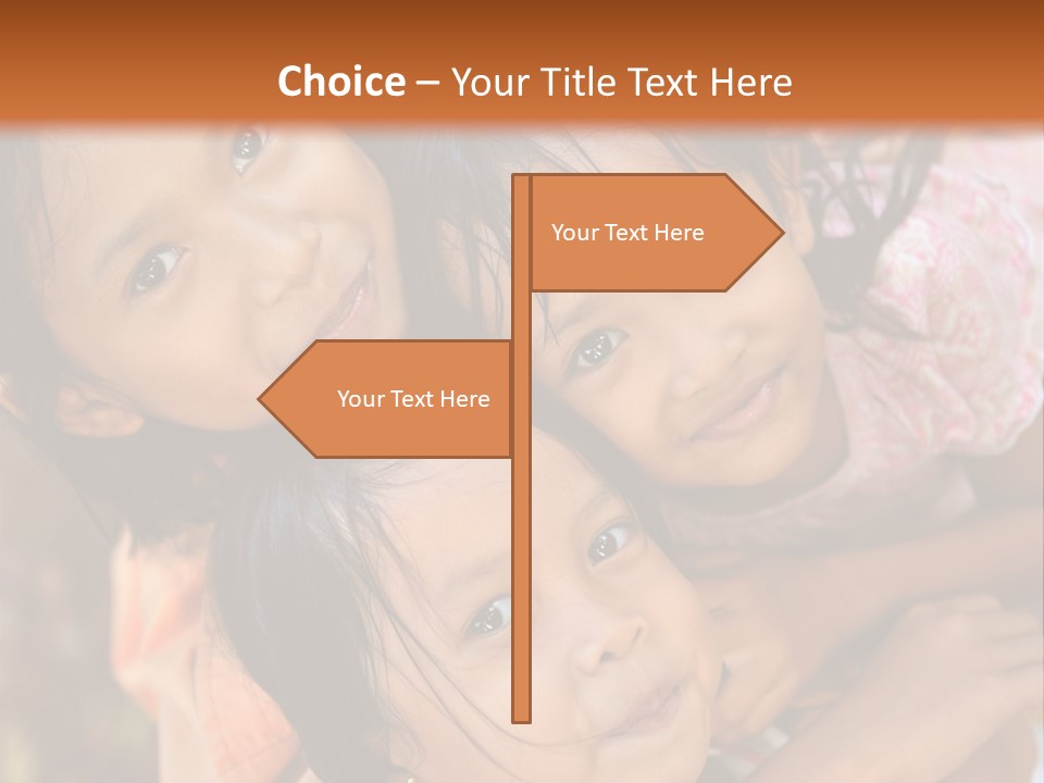 Portrait Poor Slum PowerPoint Template