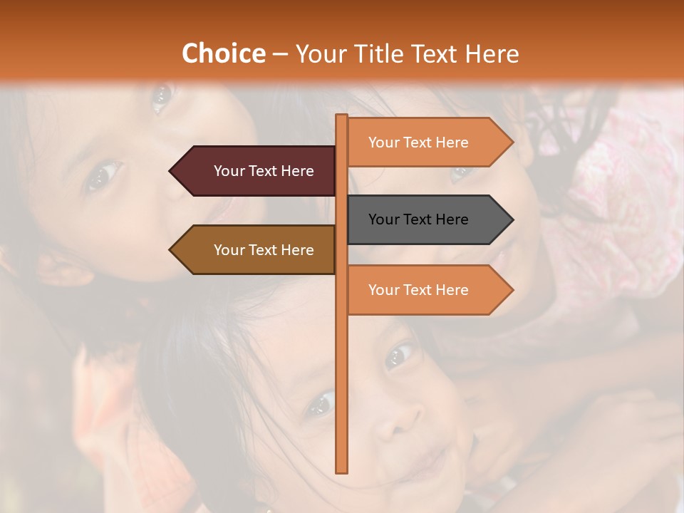 Portrait Poor Slum PowerPoint Template