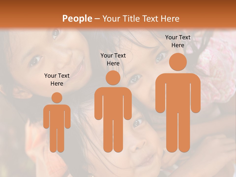 Portrait Poor Slum PowerPoint Template