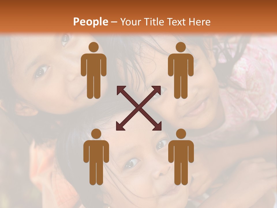 Portrait Poor Slum PowerPoint Template