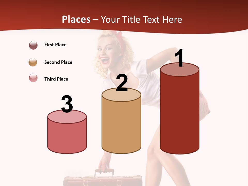 Heel Flirtation Y PowerPoint Template