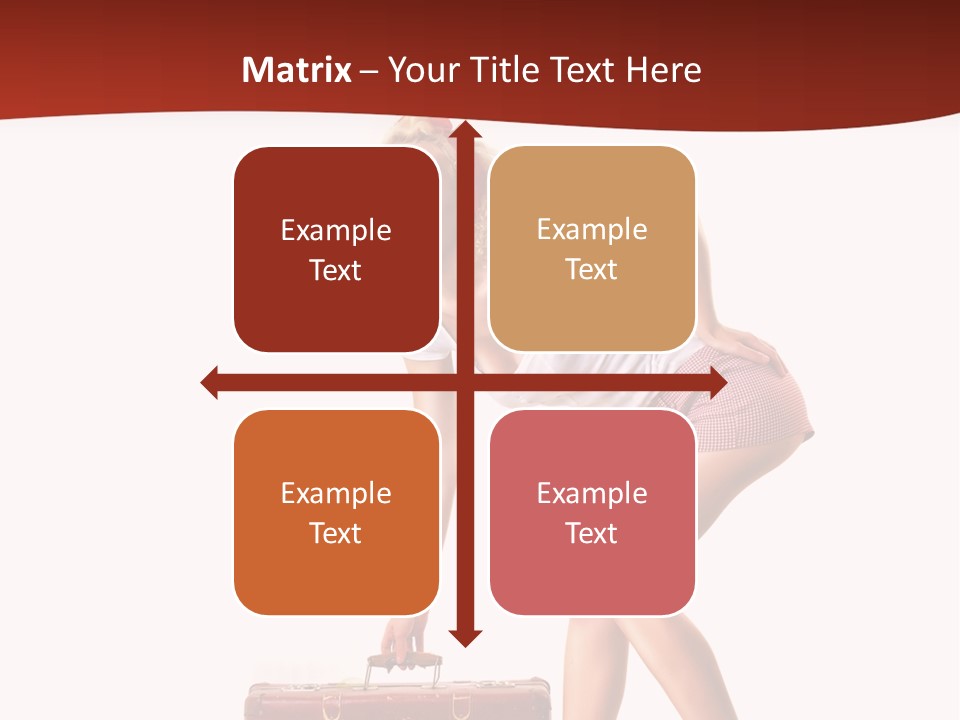 Heel Flirtation Y PowerPoint Template