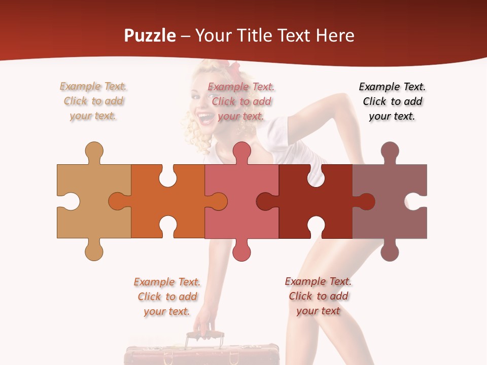 Heel Flirtation Y PowerPoint Template