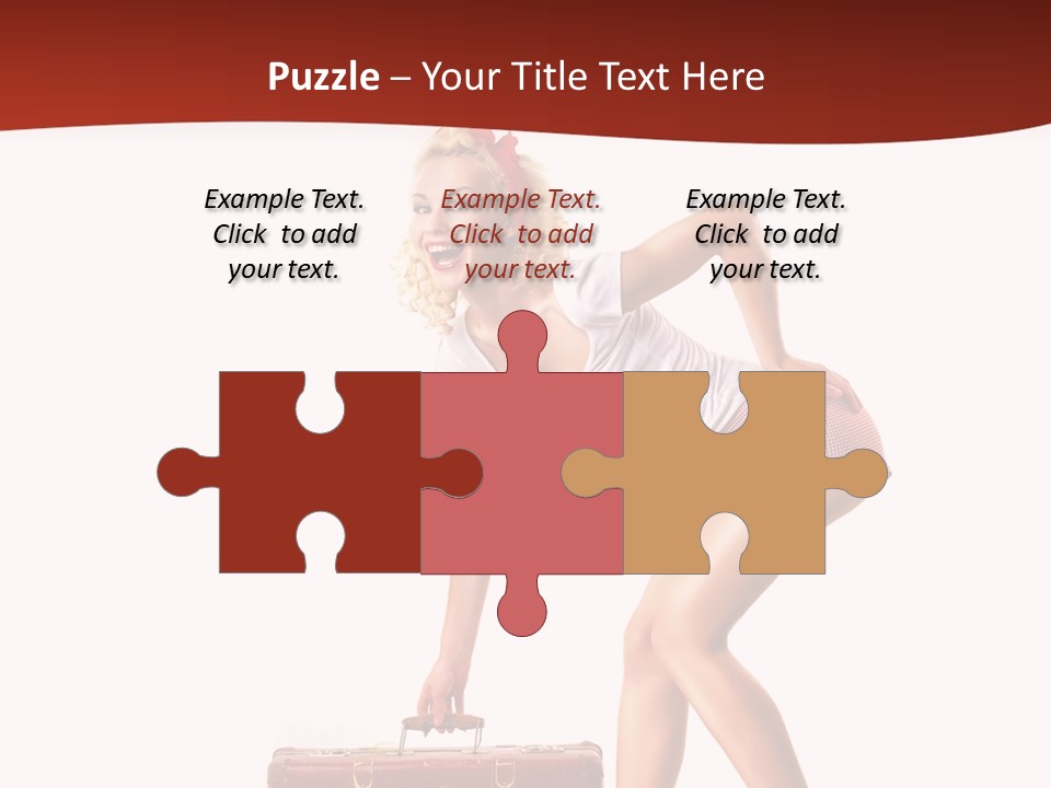 Heel Flirtation Y PowerPoint Template