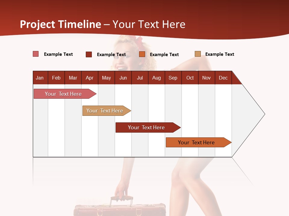 Heel Flirtation Y PowerPoint Template