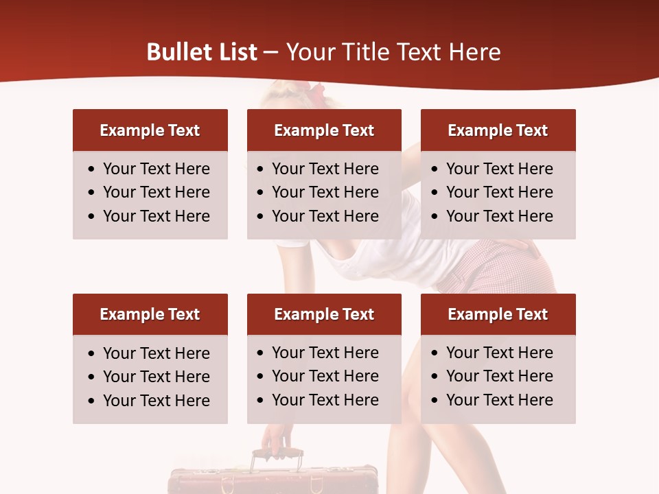 Heel Flirtation Y PowerPoint Template