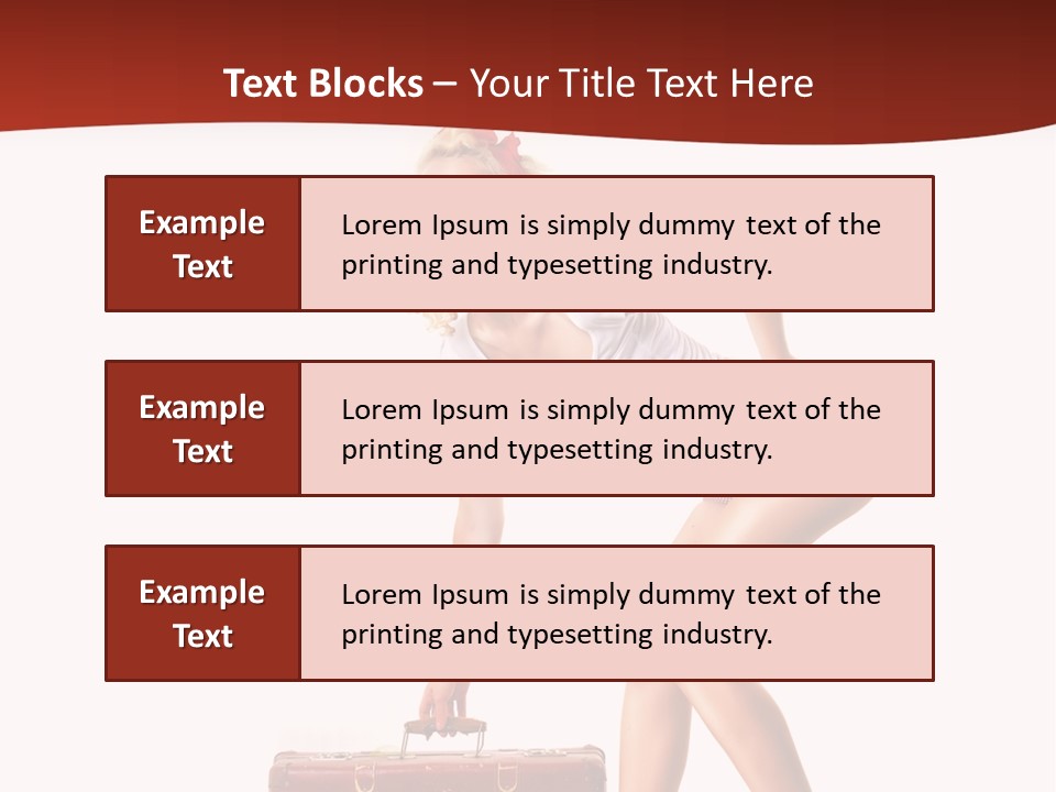 Heel Flirtation Y PowerPoint Template