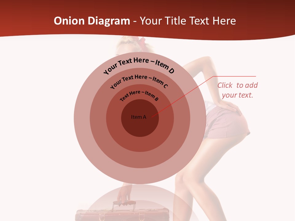 Heel Flirtation Y PowerPoint Template