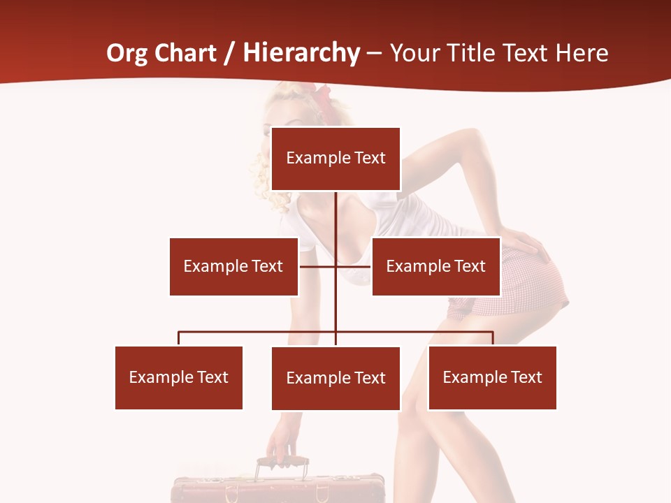 Heel Flirtation Y PowerPoint Template