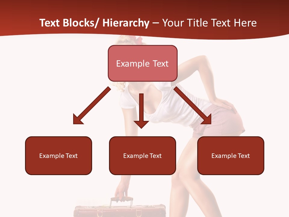 Heel Flirtation Y PowerPoint Template