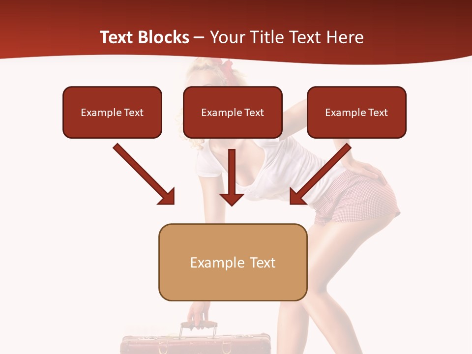 Heel Flirtation Y PowerPoint Template