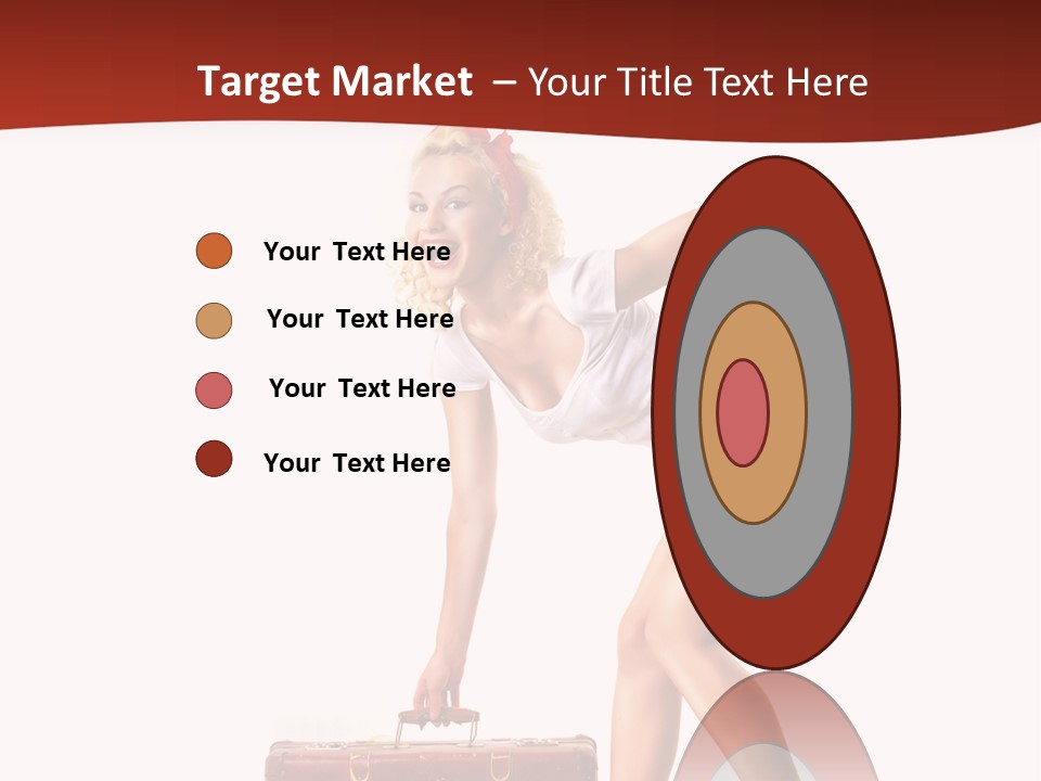 Heel Flirtation Y PowerPoint Template