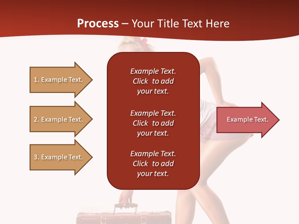 Heel Flirtation Y PowerPoint Template
