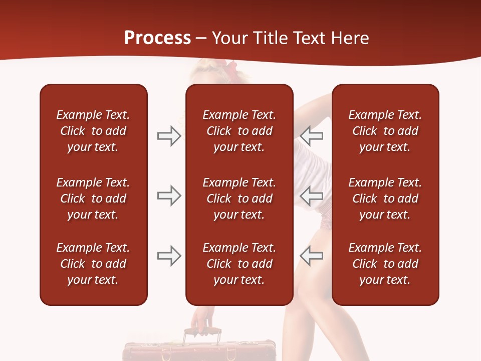 Heel Flirtation Y PowerPoint Template
