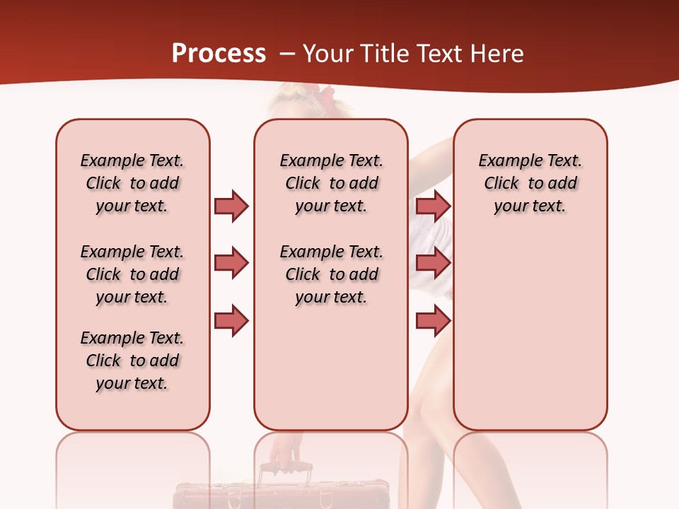 Heel Flirtation Y PowerPoint Template