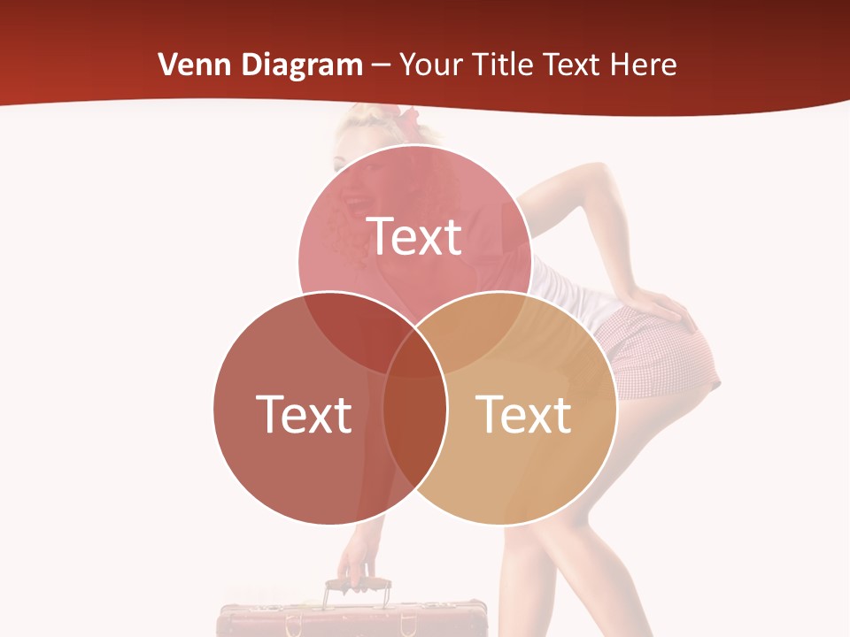 Heel Flirtation Y PowerPoint Template