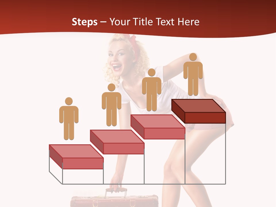 Heel Flirtation Y PowerPoint Template