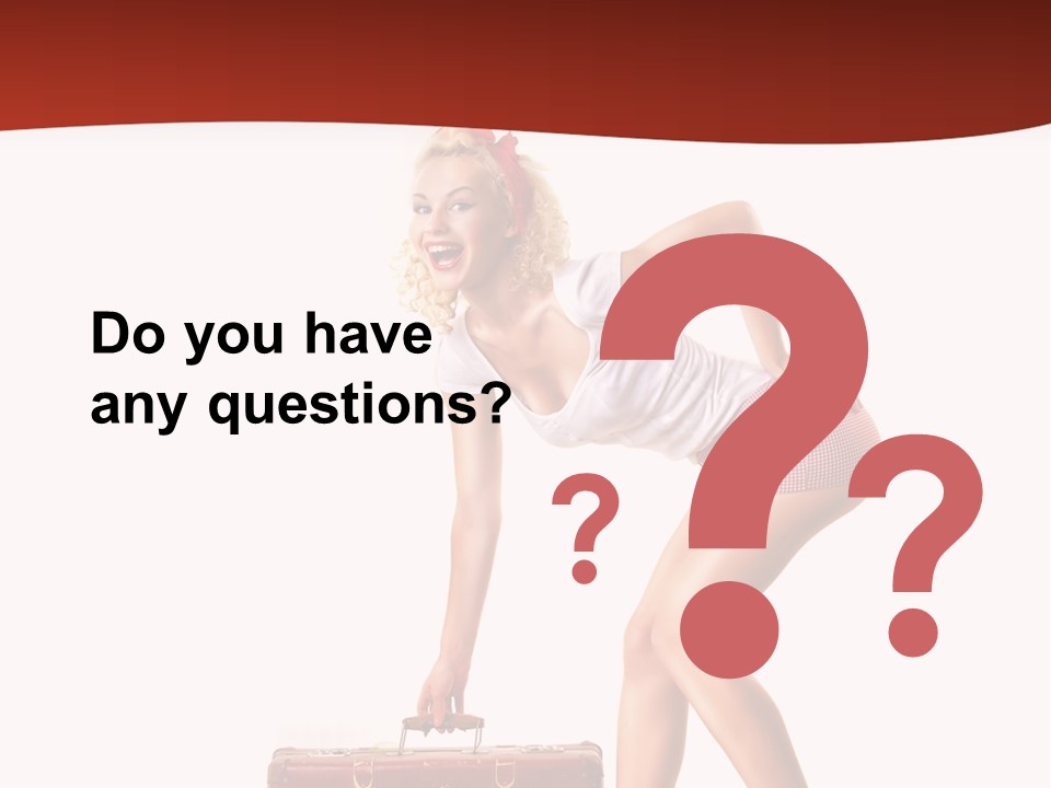 Heel Flirtation Y PowerPoint Template