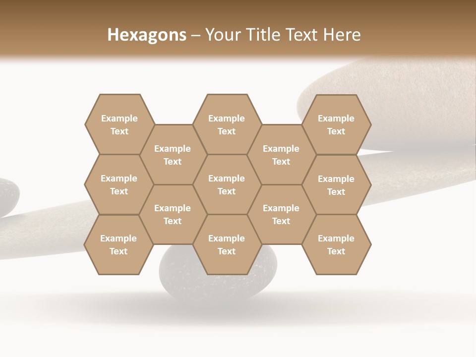 Stick Balance White PowerPoint Template