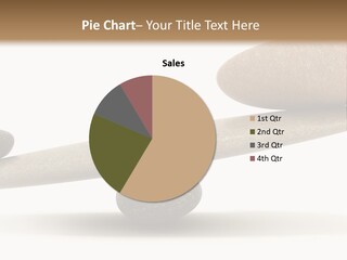 Stick Balance White PowerPoint Template