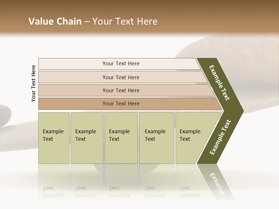 Stick Balance White PowerPoint Template