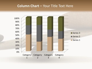 Stick Balance White PowerPoint Template