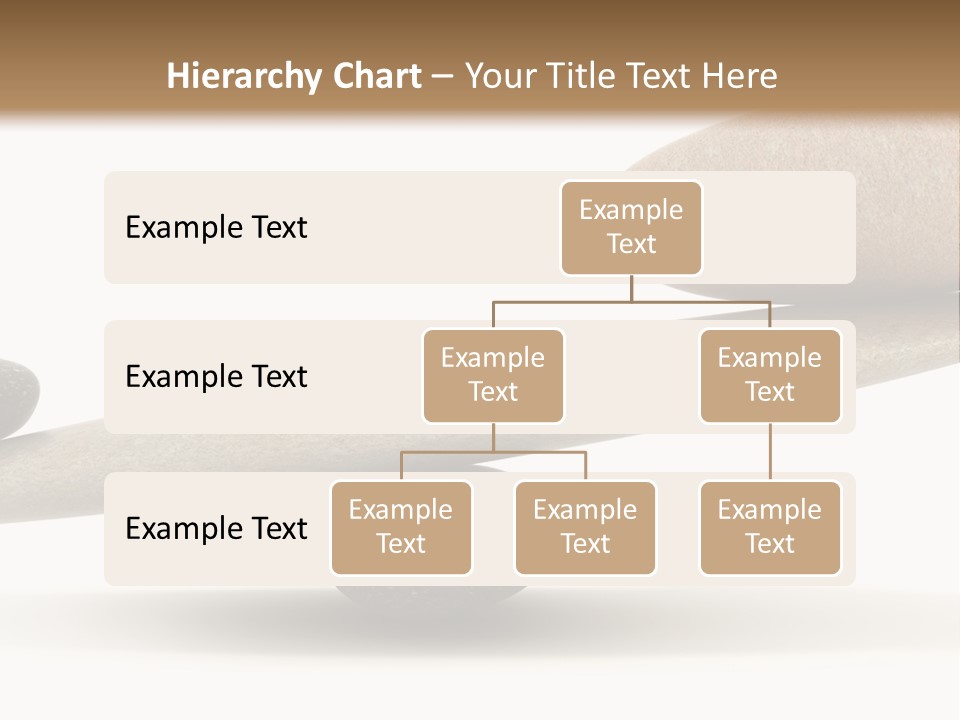 Stick Balance White PowerPoint Template