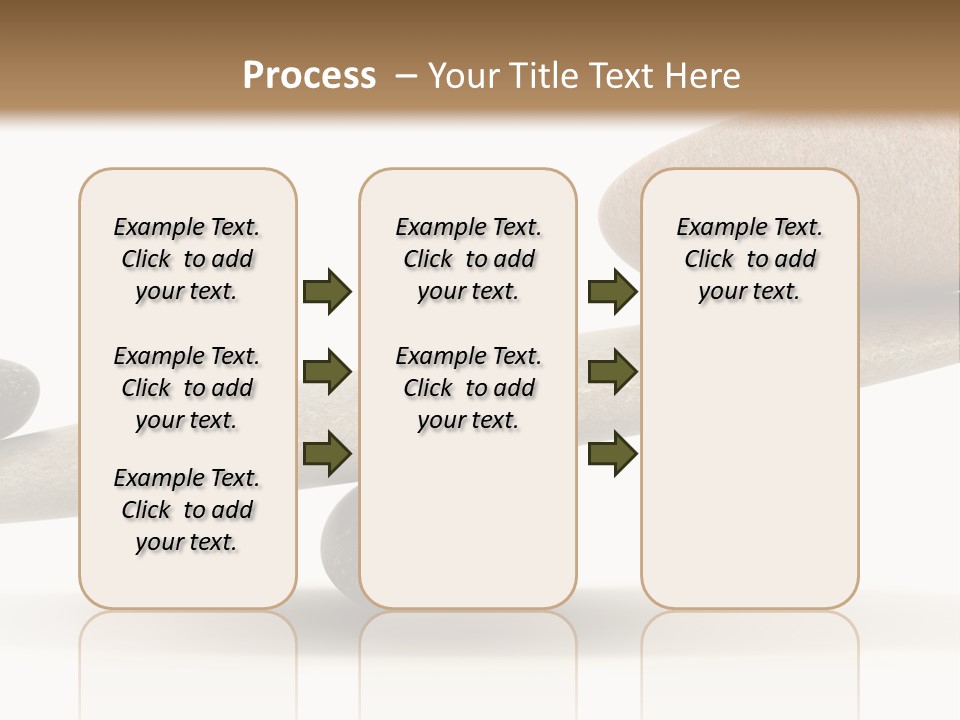 Stick Balance White PowerPoint Template