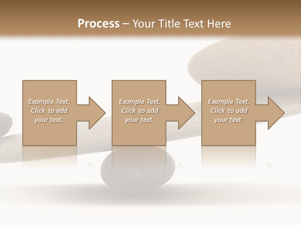 Stick Balance White PowerPoint Template
