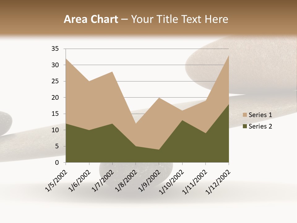 Stick Balance White PowerPoint Template