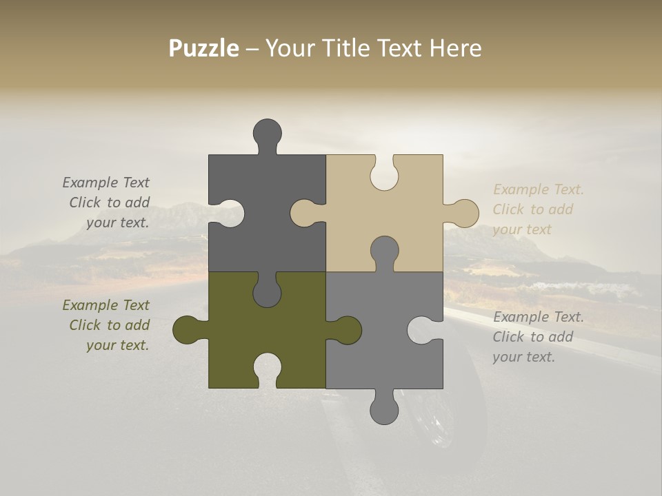 Fashion Landscaped  PowerPoint Template