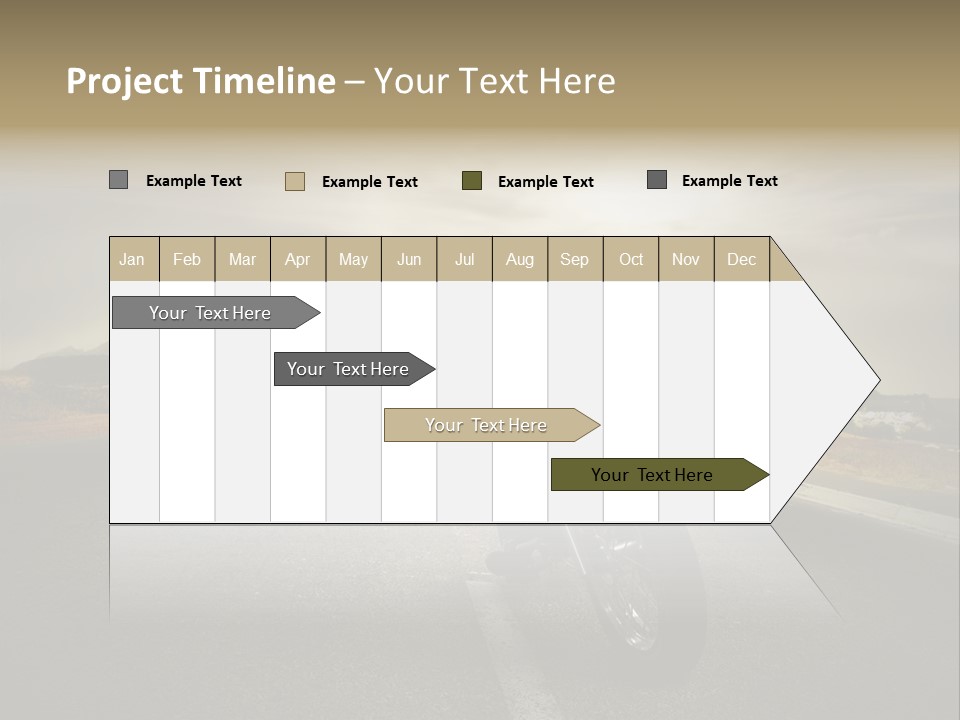 Fashion Landscaped  PowerPoint Template