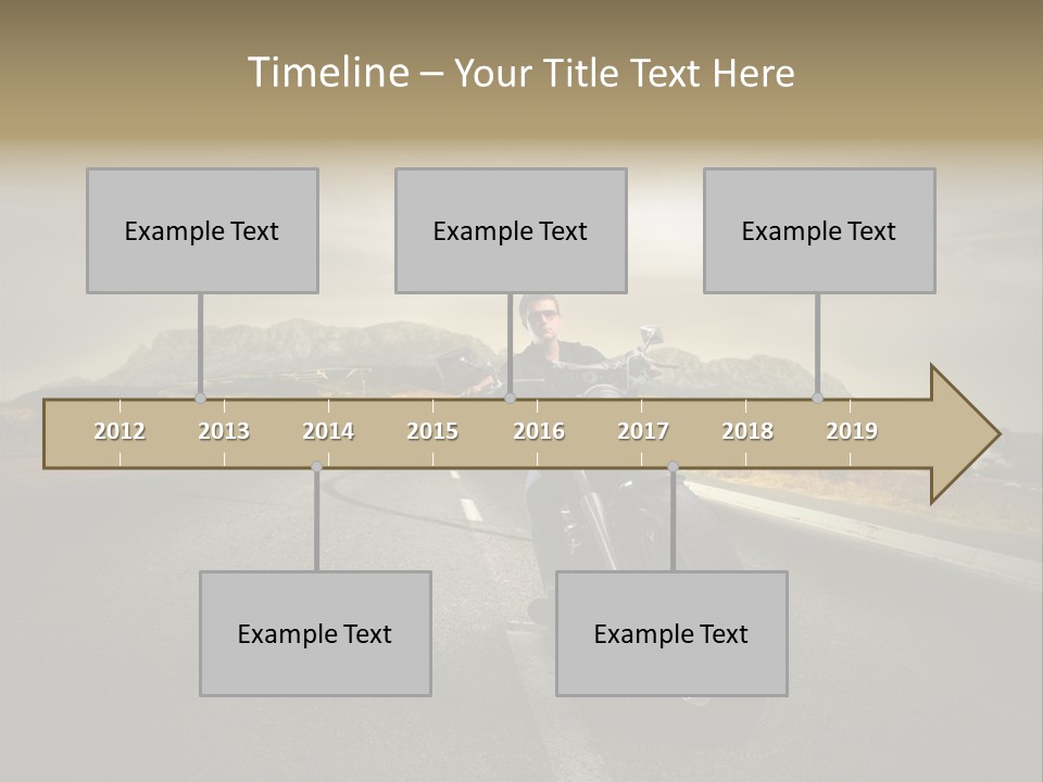 Fashion Landscaped  PowerPoint Template