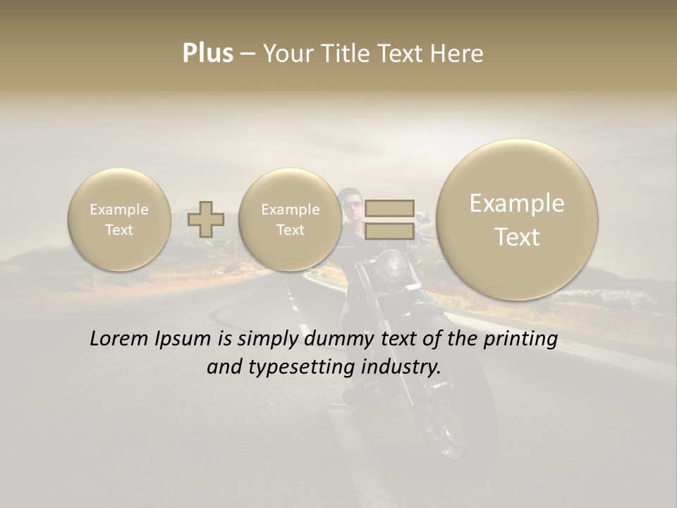 Fashion Landscaped  PowerPoint Template