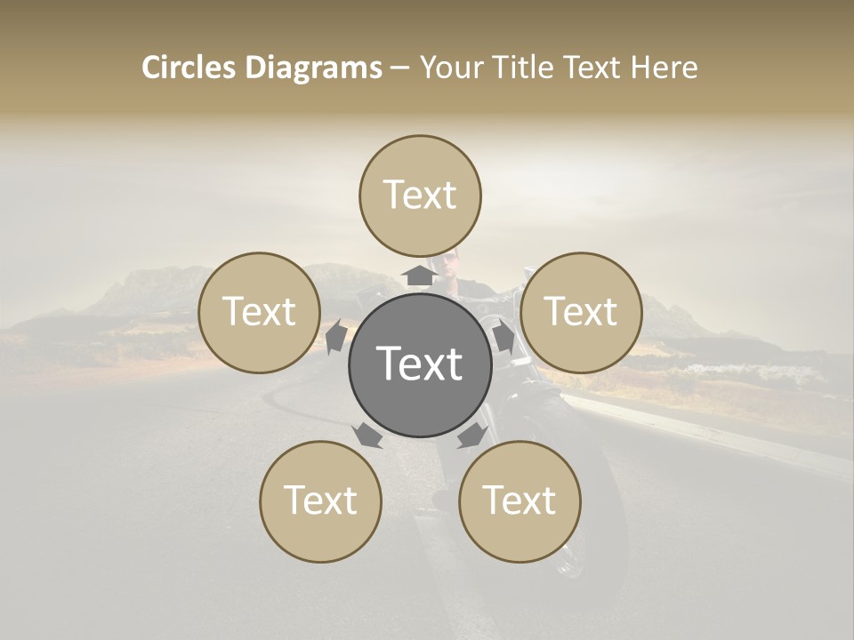 Fashion Landscaped  PowerPoint Template